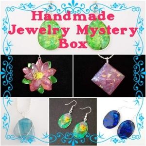 Handmade Jewelry Earrings Necklaces Mystery Box